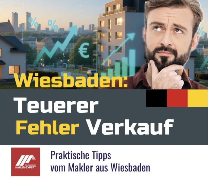 Der grösste Fehler beim Immobilienverkauf in Wiesbaden: Warum ein zu hoher Preis Sie bares Geld kostet